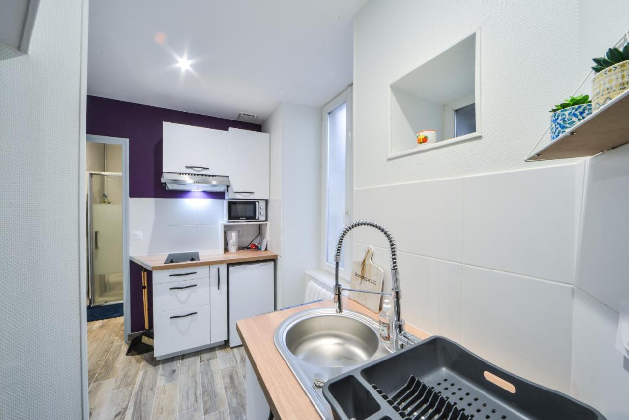 Appart Opale Rdc - Parking Gratuit- Netflix Bourges Buitenkant foto